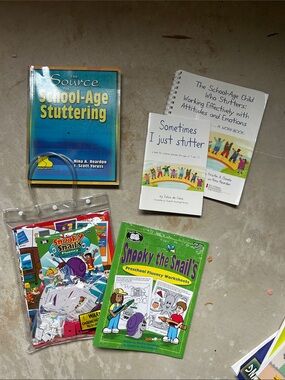 Preschool and School-age Fluency resources and activities